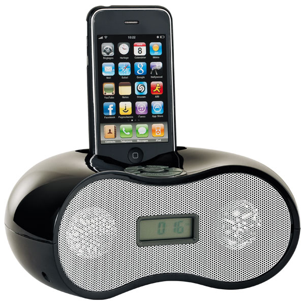 Station d'accueil avec radio+ Audio / Photo + Clipsonic