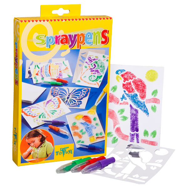 Spraypens Pochoirs avec feutre