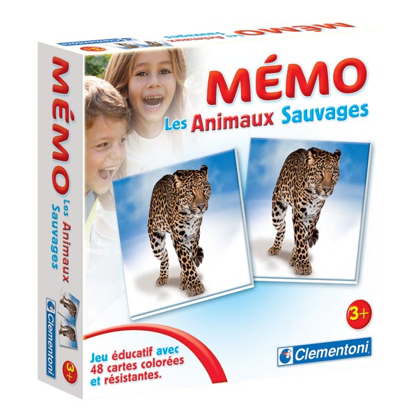 Mémo des animaux sauvages WWF 2850 : Magasin de jouets et jeux en ligne en