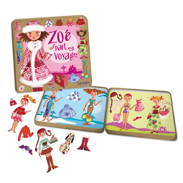 Zoé part en voyage+ Poupées + Sentosphere 