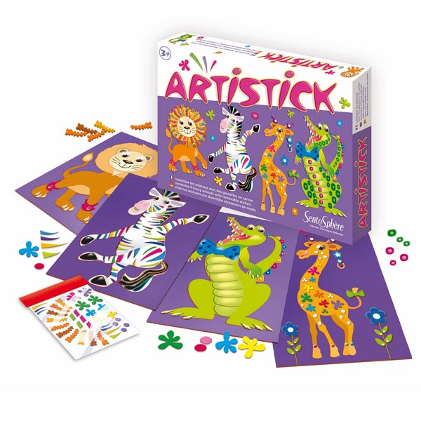 Artistick Animaux Africains+ Dessin et peinture + Sentosphere 