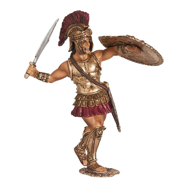 Le courageux Romain+ Figurines et cartes à collectionner + Schleich