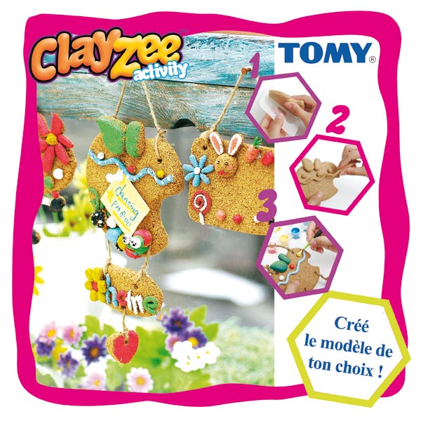 Coffret créa" liège+ Pate à modeler, modelage et gravure + Tomy 