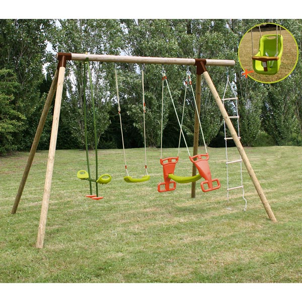 Balancoire Bois Avec Toboggan King Jouet : Portiques & toboggans – Sport Et Jeux De Plein Air – Page N? 5 Balancoire Bois Avec Toboggan King Jouet : Portiques & toboggans – Sport Et Jeux De Plein Air – Page N? 5