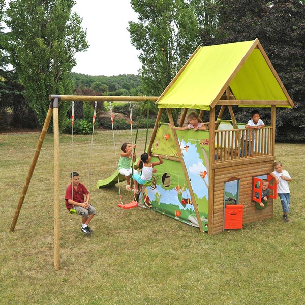 Balancoire Bois Avec Toboggan King Jouet : air sur King-Jouet, Magasin de jeu et jouet : Portiques & Toboggans Balancoire Bois Avec Toboggan King Jouet : air sur King-Jouet, Magasin de jeu et jouet : Portiques & Toboggans
