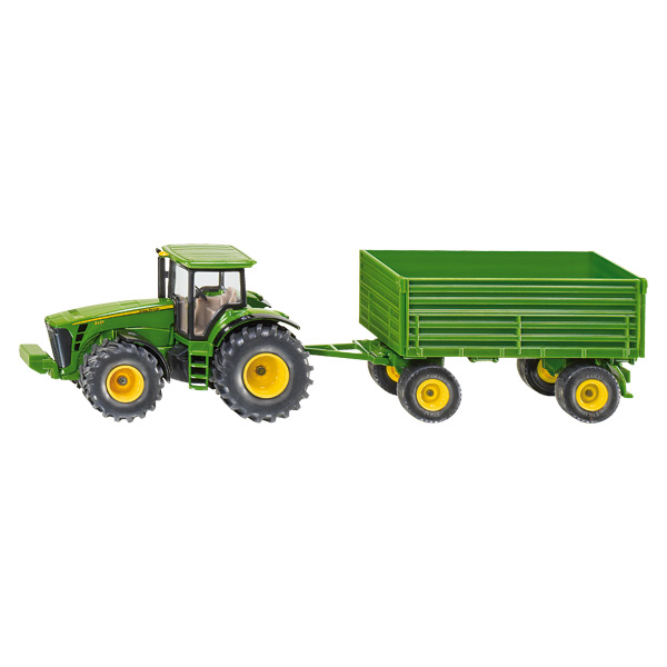 Tracteur John Deere Avec Remorque