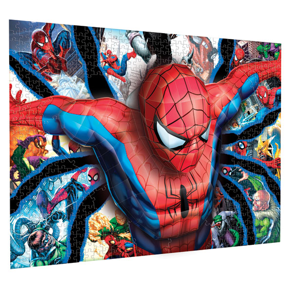 Puzzle 3d spiderman 300 pièces - niveau 3 pour 37€