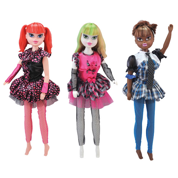 Logitoys Poupée 90cm Gothique Rose pas cher Achat / Vente Poupées