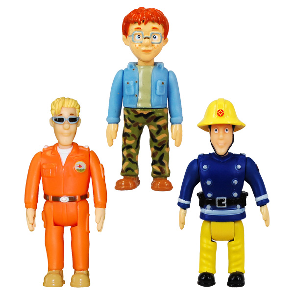 ref sam le pompier assortiment de 2 figurines