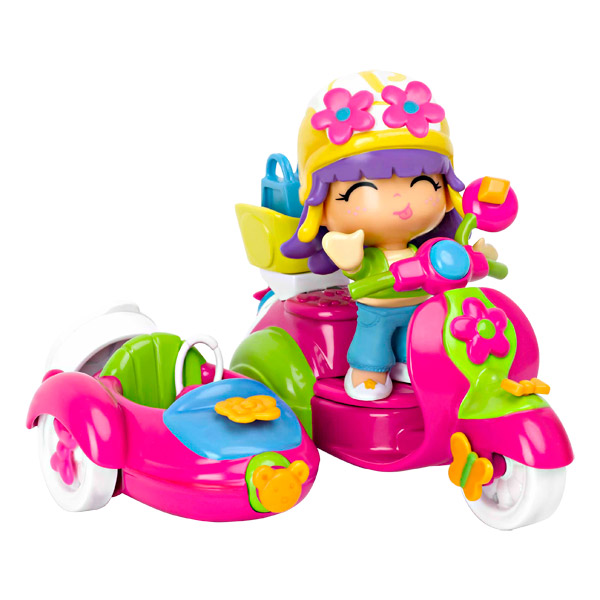 Pinypon Moto et Side Car de Famosa