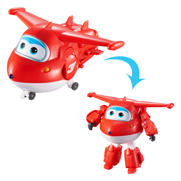 Véhicule transformable Super Wings : Transform'n talk Jett Jeux et jouets