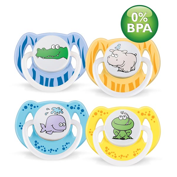 2 Sucettes d�cor�es 6/18 mois+ Les sucettes + Avent