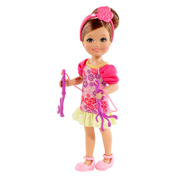 Chelsea et ses Amis Kira avec sa corde à sauter de Mattel