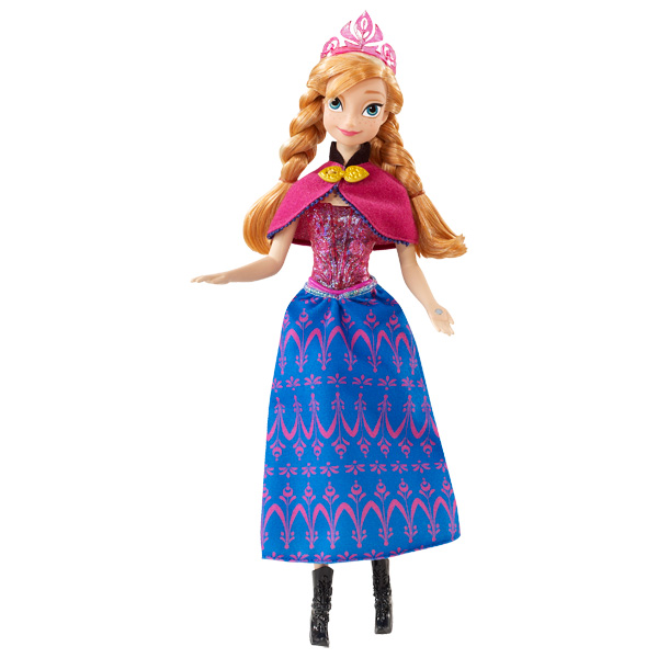 princesse feerique reine des neiges anna de mattel