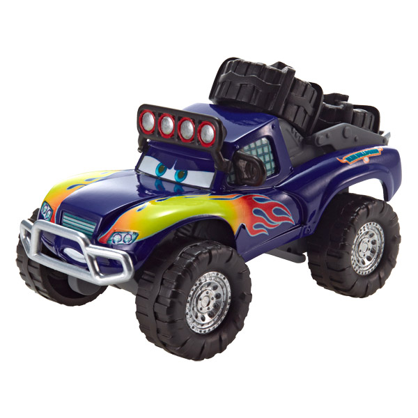 Cars Véhicule RS500 Blue Grit de Mattel