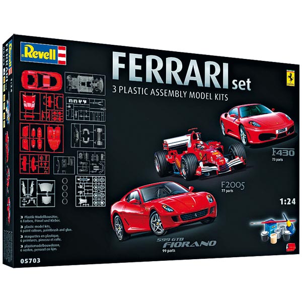 Coffret cadeau 3 Ferrari