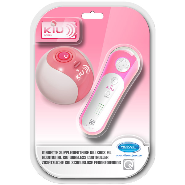 Manette console KIU rose