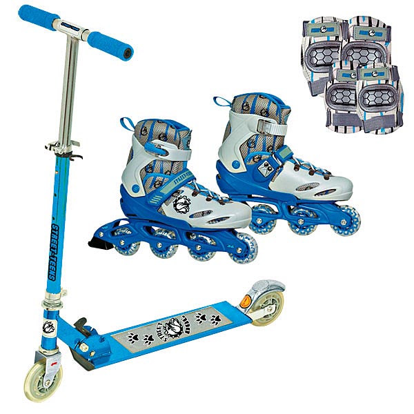 Patinette, rollers et protections