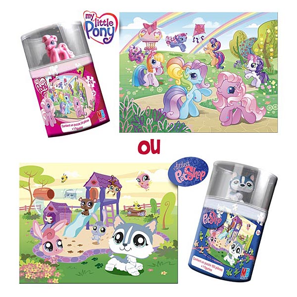 Jouet enfant 4 ans Mb puzzles