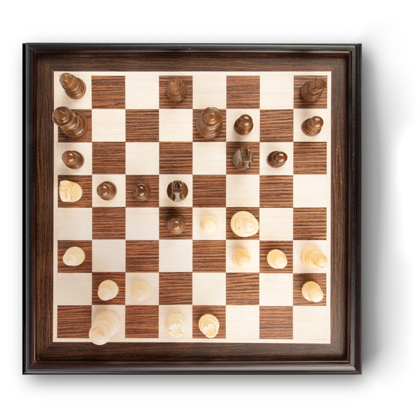 Jeu D Checs Chiquier En Bois Avec Rangement Zig Zag Classic King