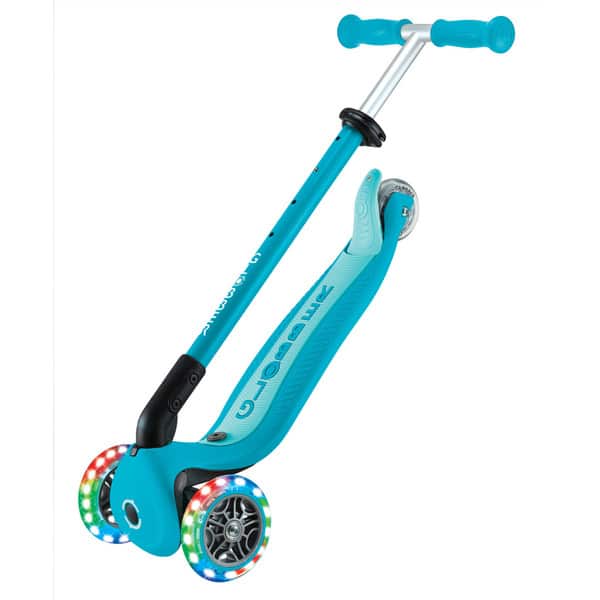 Trottinette Go Up Active Lights Aqua Globber King Jouet Suisse