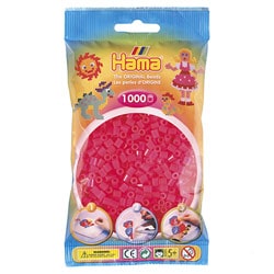 Perles Hama-1000 perles fushia