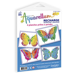 Recharge aquarellum junior papillons