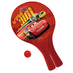 2 raquettes + balle Cars