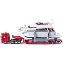 Camion convoi exceptionnel avec Yacht