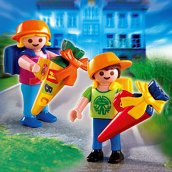 4686-Ecoliers avec Pochettes Surprises - Playmobil Spécial Plus