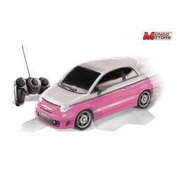 Voiture radiocommandée Lady Fiat 500 Abarth rose
