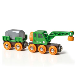 Brio 33698-wagon grue ingénieux