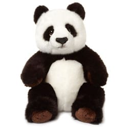 Peluche WWF panda assis 22cm