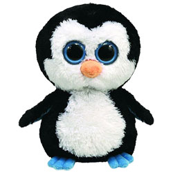 Peluche Beanie Boo's Waddles le Pingouin 23 cm