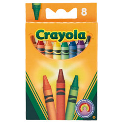 8 Crayons à la cire