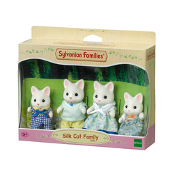 Sylvanian Families - 4175 - La famille chat soie