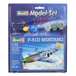 Maquette set Avion Mustang P51D