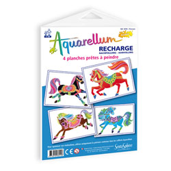 Recharge Aquarellum junior chevaux