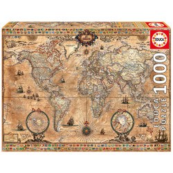 Puzzle carte du monde 1000 pièces