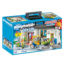 5953 Playmobil City Life Hôpital transportable Playmobil