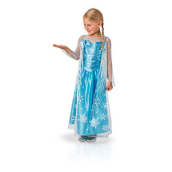 Déguisement Elsa Frozen La Reine des neiges 7/8 ans