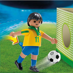 71122 - Playmobil Sports et Action - Joueur de football Italien Playmobil :  King Jouet, Playmobil Playmobil - Jeux d'imitation & Mondes imaginaires