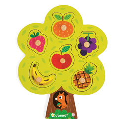 Puzzle arbre gourmand 6 pièces