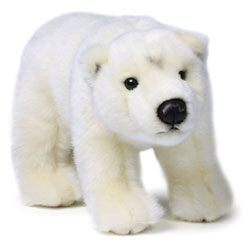 WWF Ours Polaire sur ses pattes 23 cm