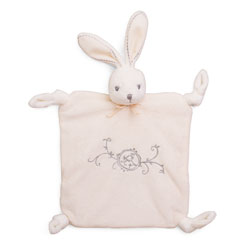 Doudou Lapin Crème Perle