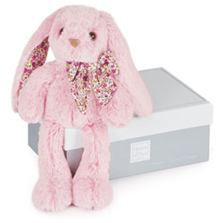 Copains Calins Lapin rose 25 cm