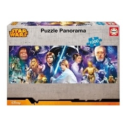 Puzzle panorama Star Wars 1000 pièces