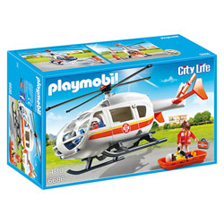 6686 - Hélicoptère médical - Playmobil City Life
