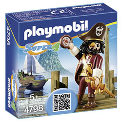 4798-Barbe de requin  - Playmobil Super4