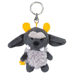 Porte Clés Monstre Gris 10 cm